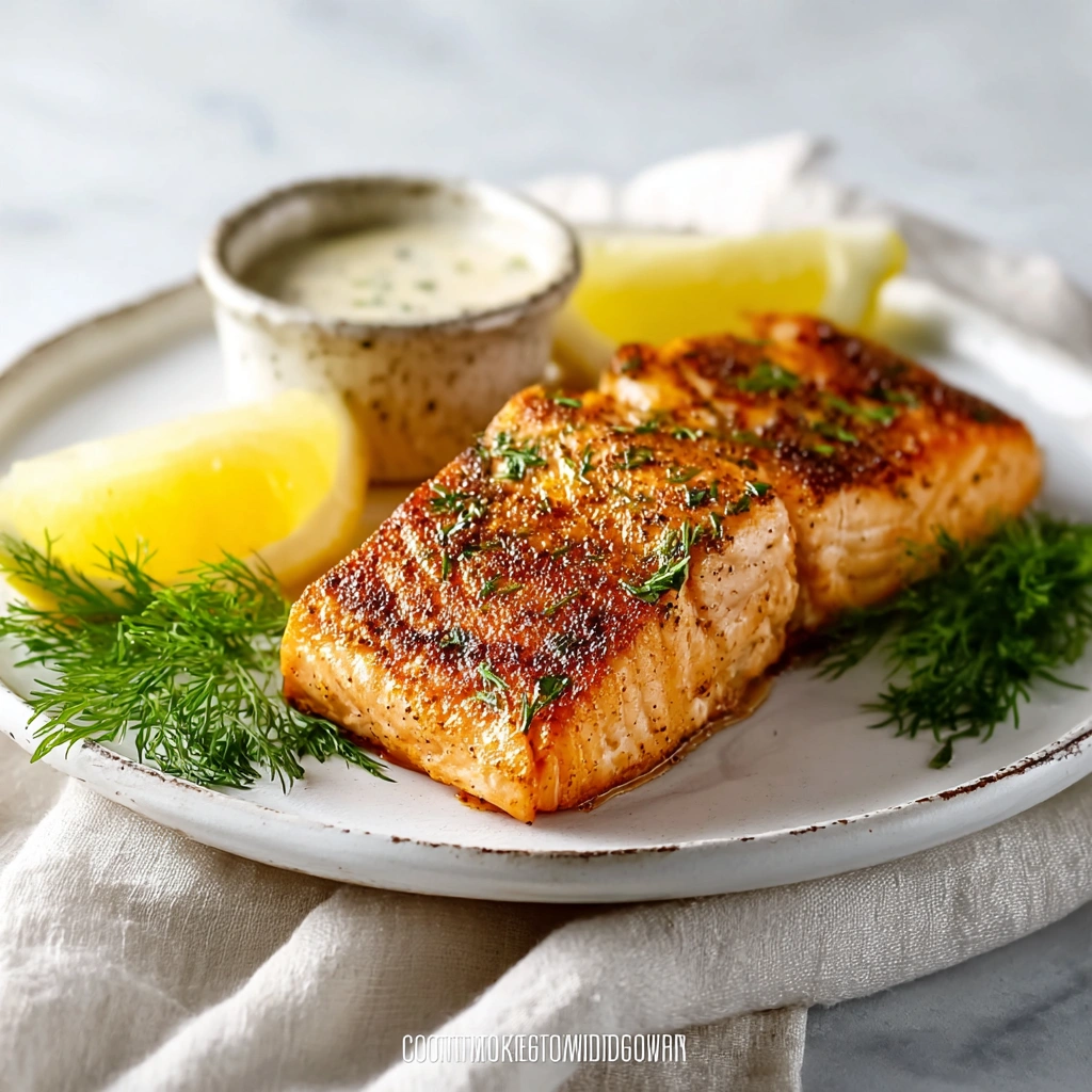 Crispy Air Fryer Salmon Recipe: Quick, Easy Dinner - Image 1