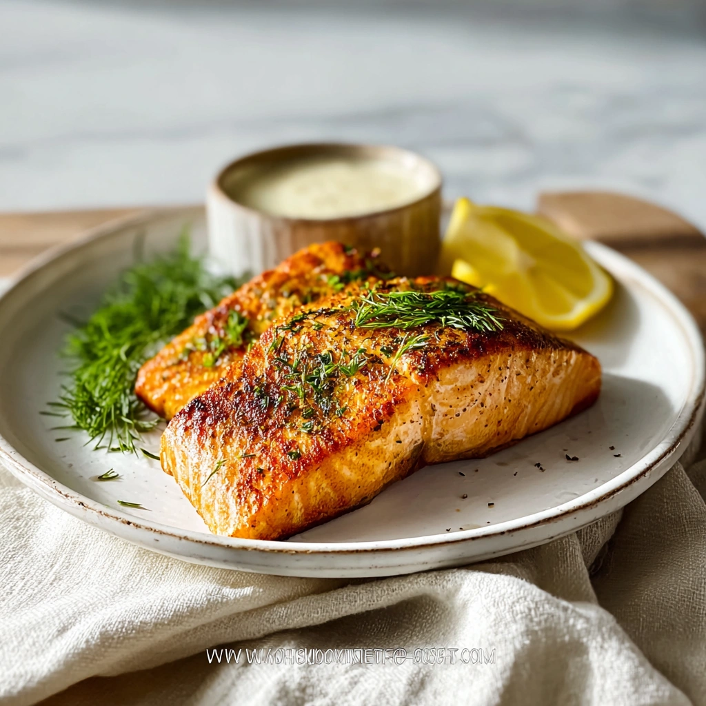Crispy Air Fryer Salmon Recipe: Quick, Easy Dinner - Image 2