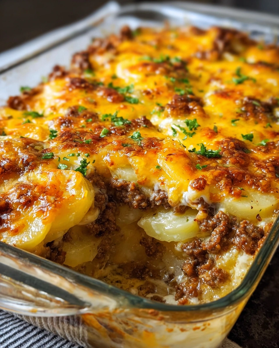 Homestyle Cheesy Hamburger Potato Bake - Image 2