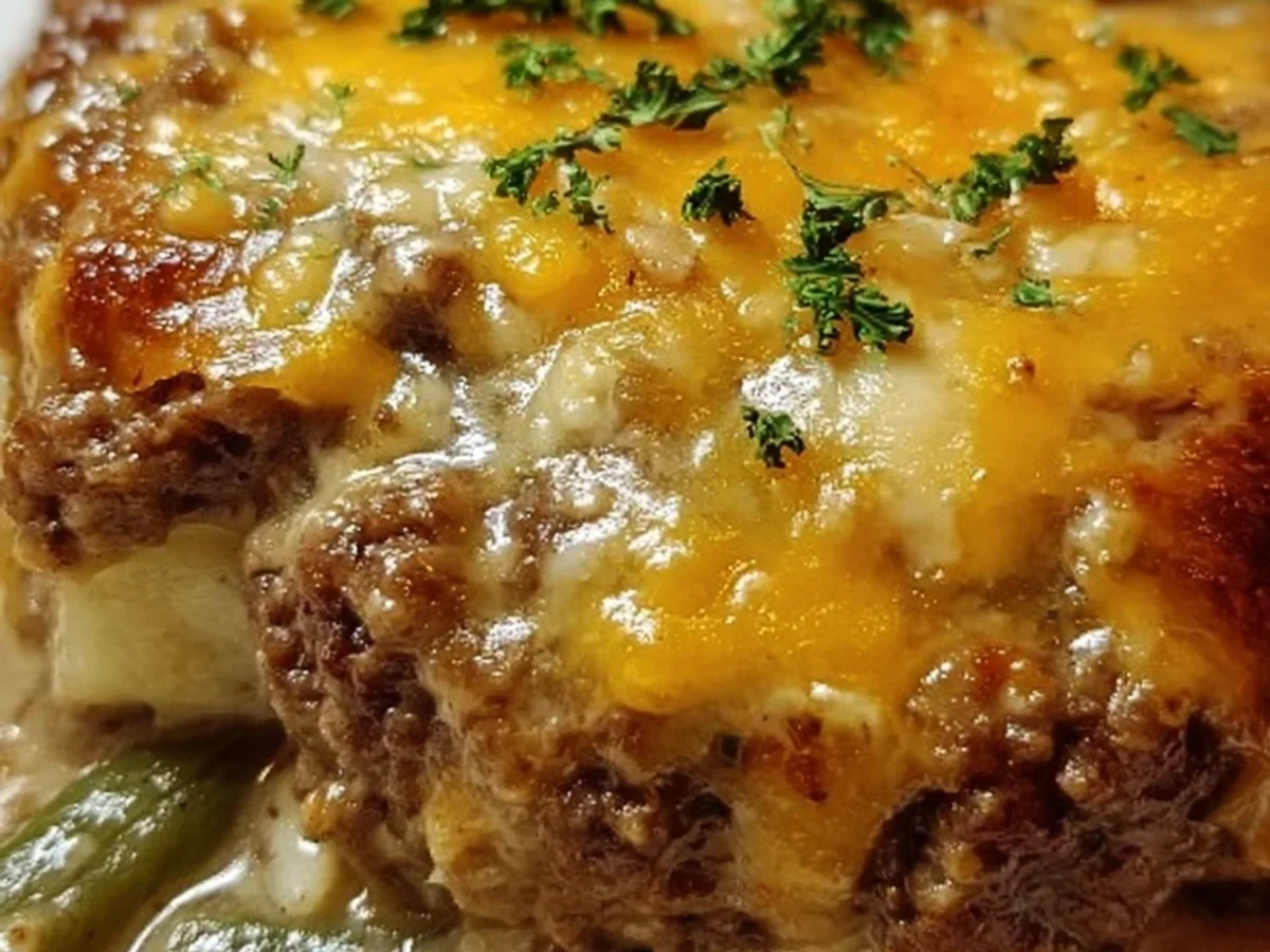 Amish Hamburger Steak Bake: Easy Comfort Food Dinner - Image 1
