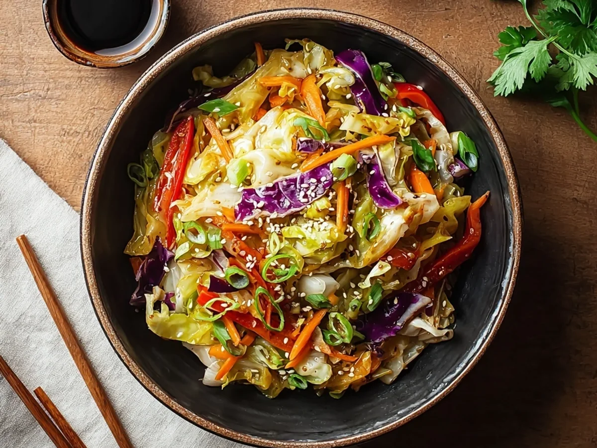 Asian Cabbage Stir Fry: Simple, Quick & Crispy - Image 1