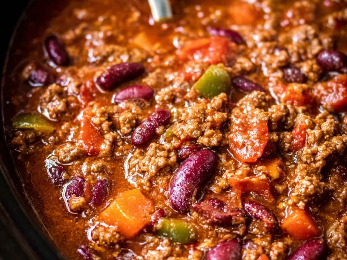 Award-Winning Crockpot Chili Recipe - Image 1