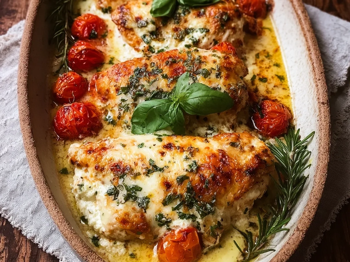 Baked Ricotta Chicken Recipe - Creamy Restaurant Quality - Image 2