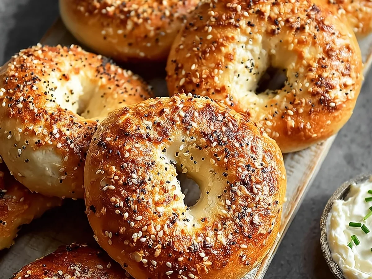 Chewy High-Protein Greek Yogurt Bagels: Easy Recipe - Image 1