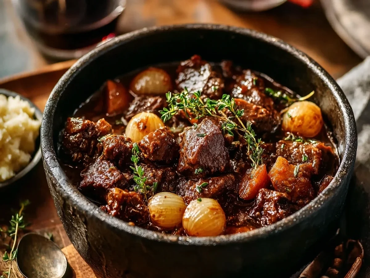 Classic Beef Bourguignon: Rich, Tender French Stew - Image 2