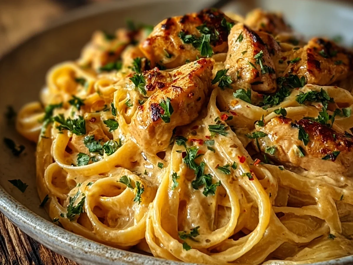 Cowboy Butter Chicken Linguine Recipe - Image 2