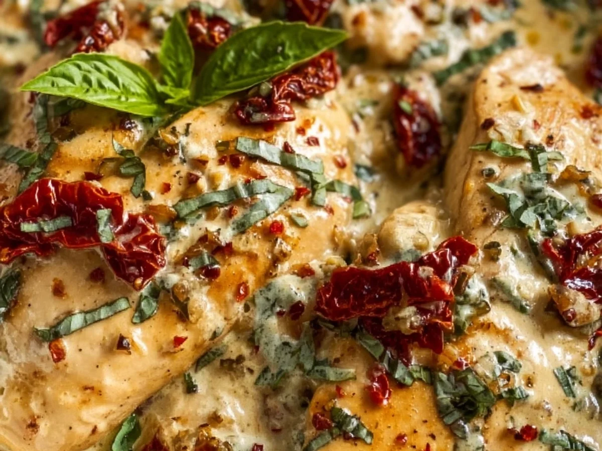 Creamy Crockpot Marry Me Chicken Recipe - Image 1