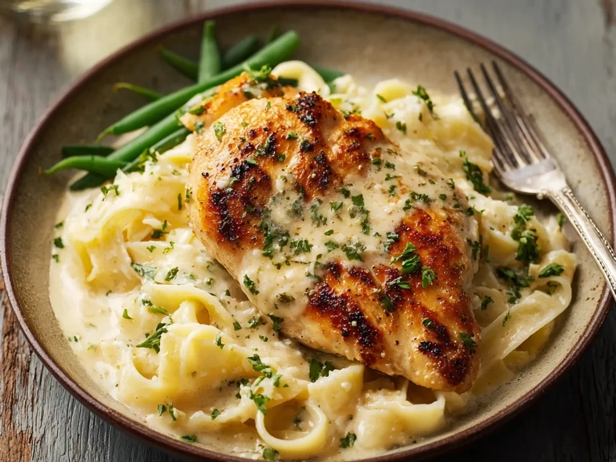 Creamy Garlic Parmesan Chicken Breast Recipe - Image 1