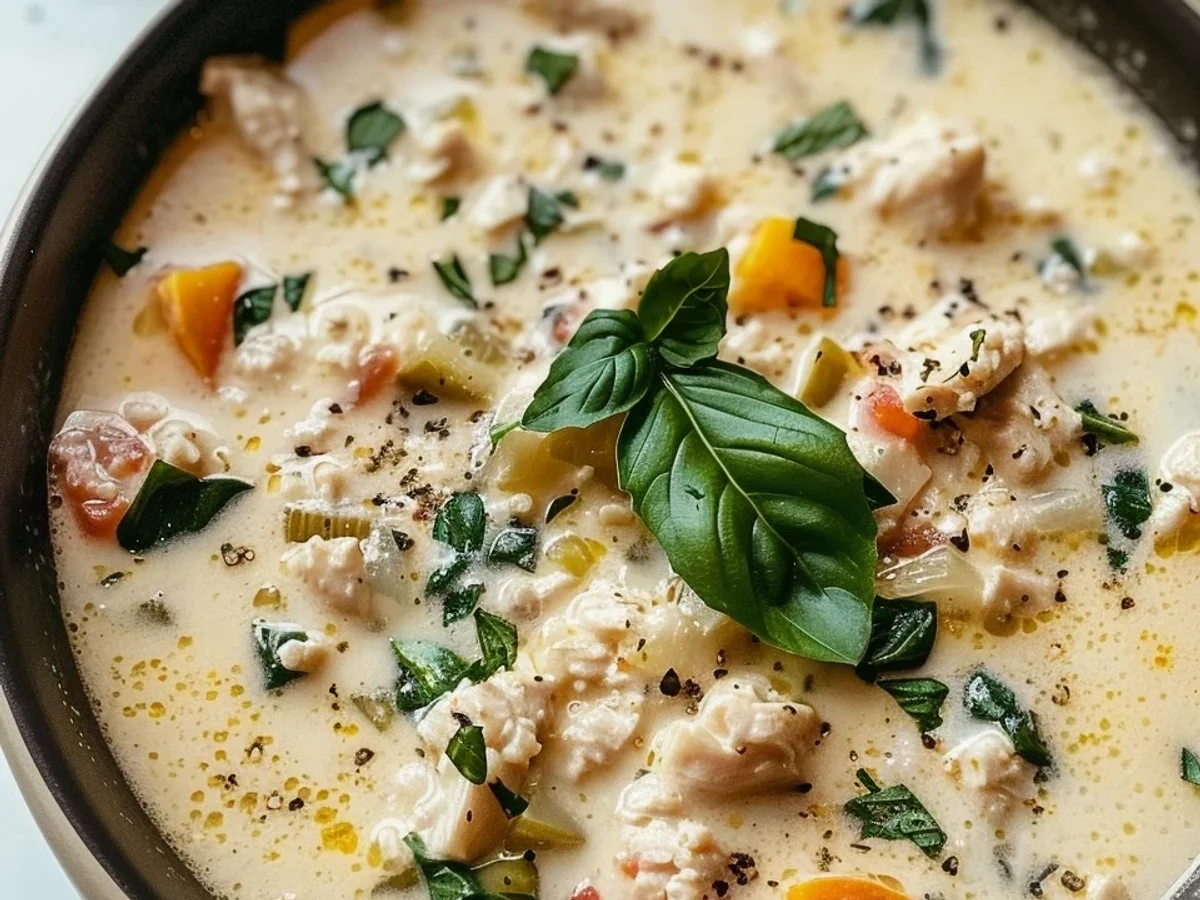 Creamy Italian Ground Chicken Soup: Simple, Rich Comfort - Image 2