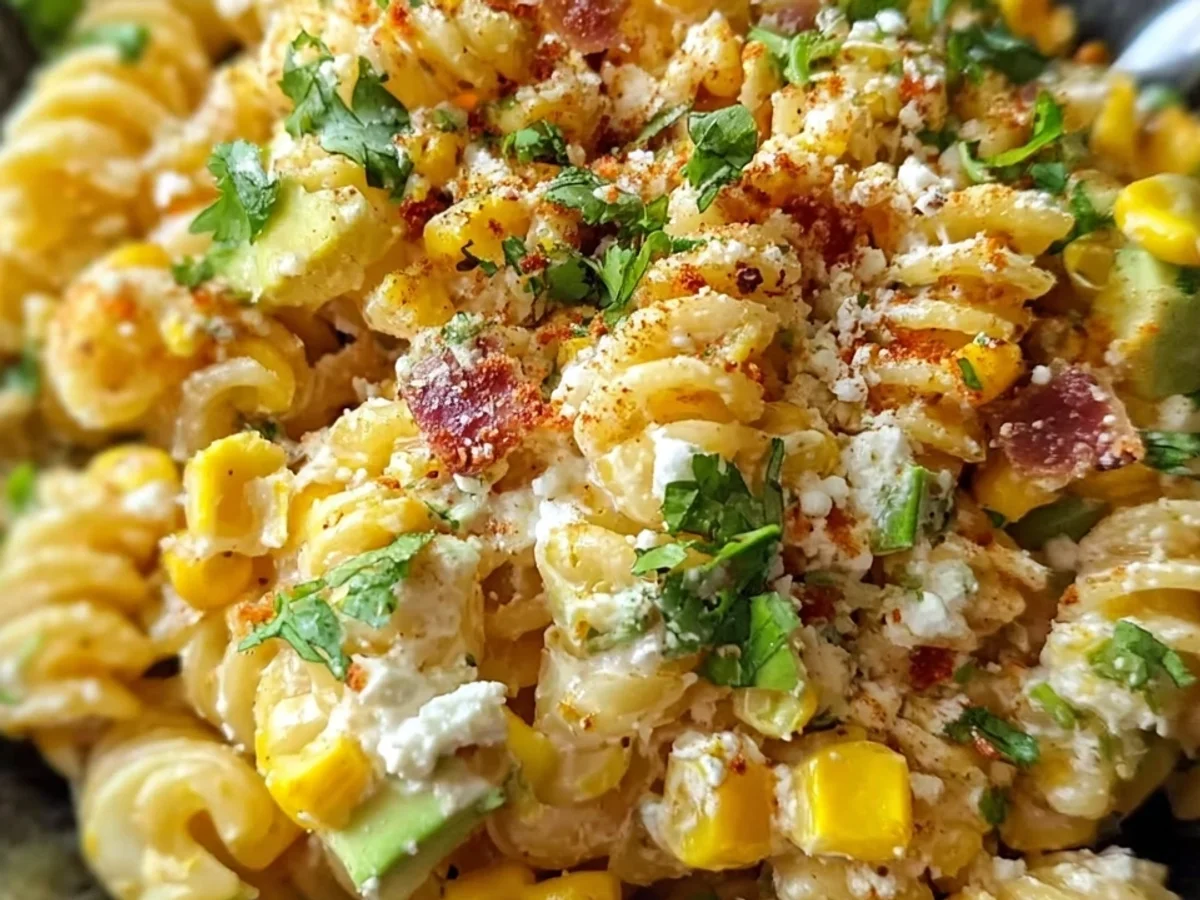 Creamy Mexican Street Corn Pasta Salad for Summer Gatherings - Image 2