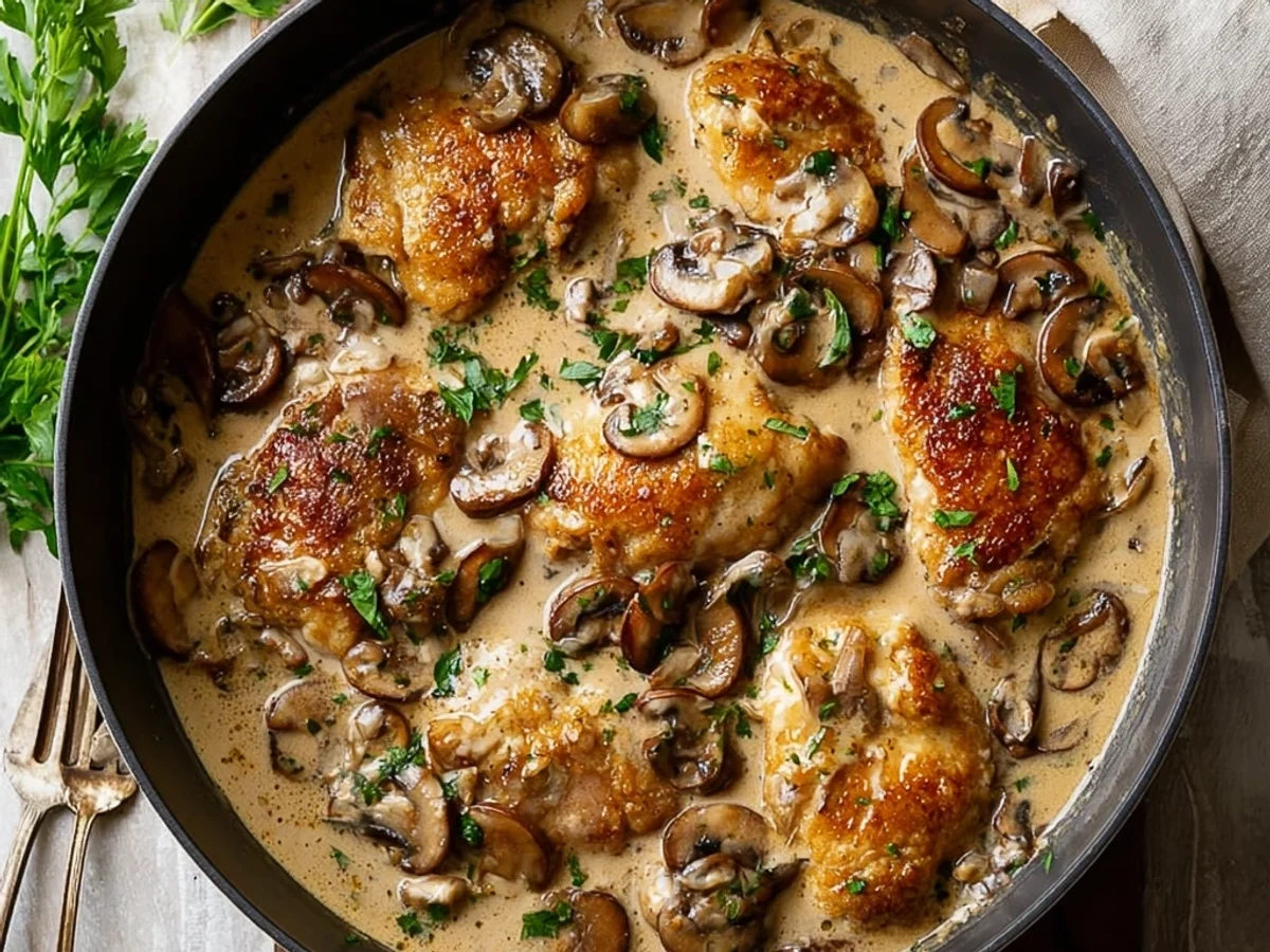 Creamy Mushroom Chicken in 30 Minutes - Image 1