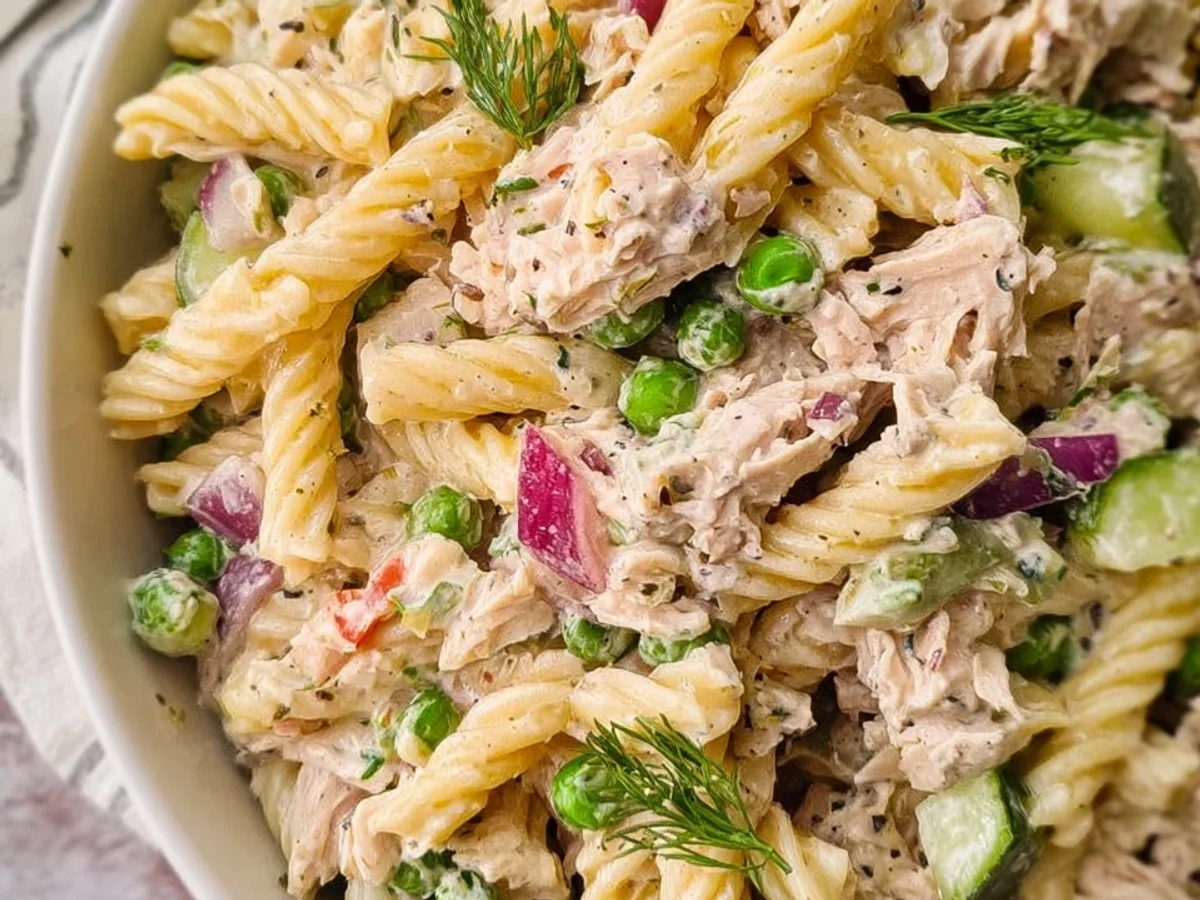 Creamy Tuna Pasta Salad: Easy Weeknight Meal - Image 2