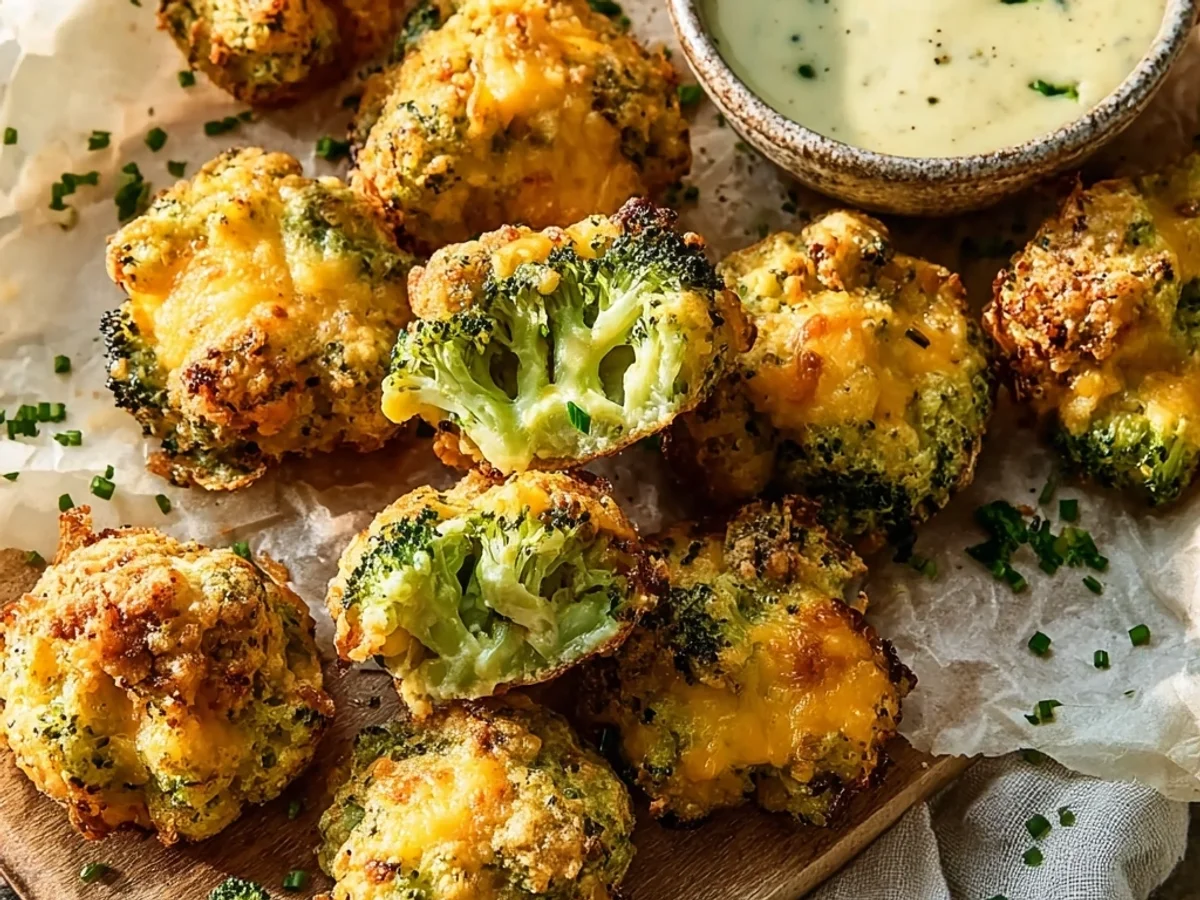 Crispy Air Fryer Broccoli Cheddar Poppers: Snack Time Magic - Image 2