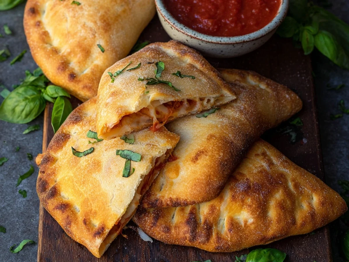 Crispy Air Fryer Calzones: Quick Family Dinner - Image 2