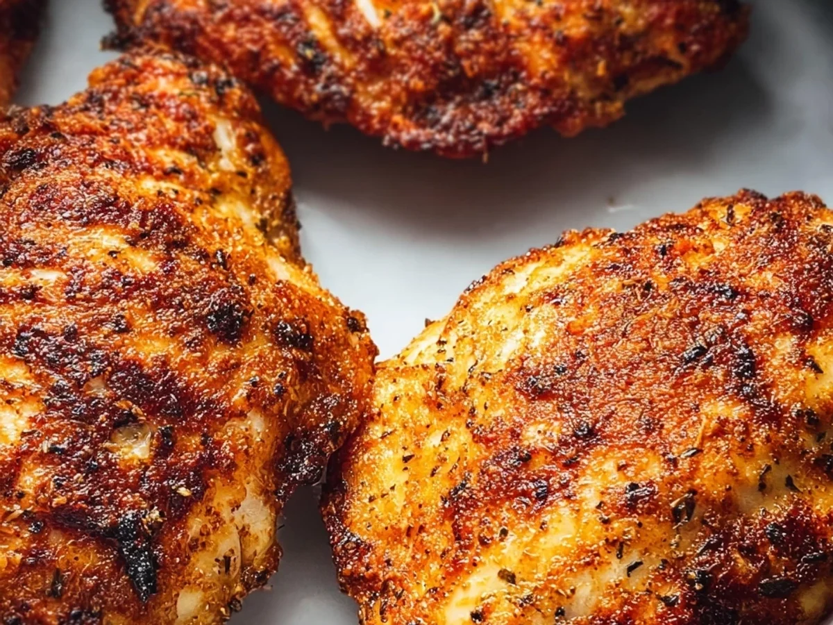Crispy Air Fryer Chicken Thighs: Flavorful & Quick - Image 1