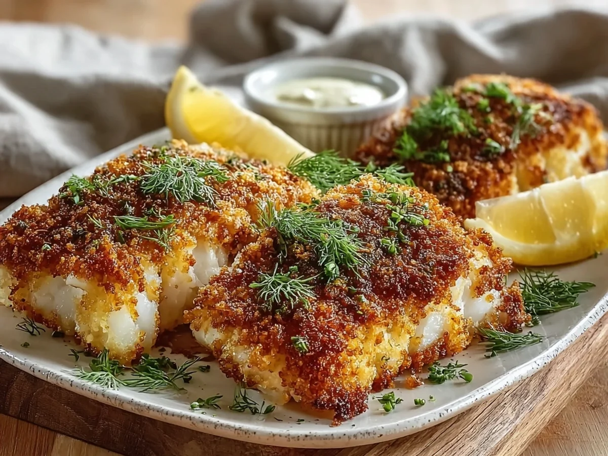 Crispy Air Fryer Parmesan Crusted Cod: Quick Dinner Hack - Image 2