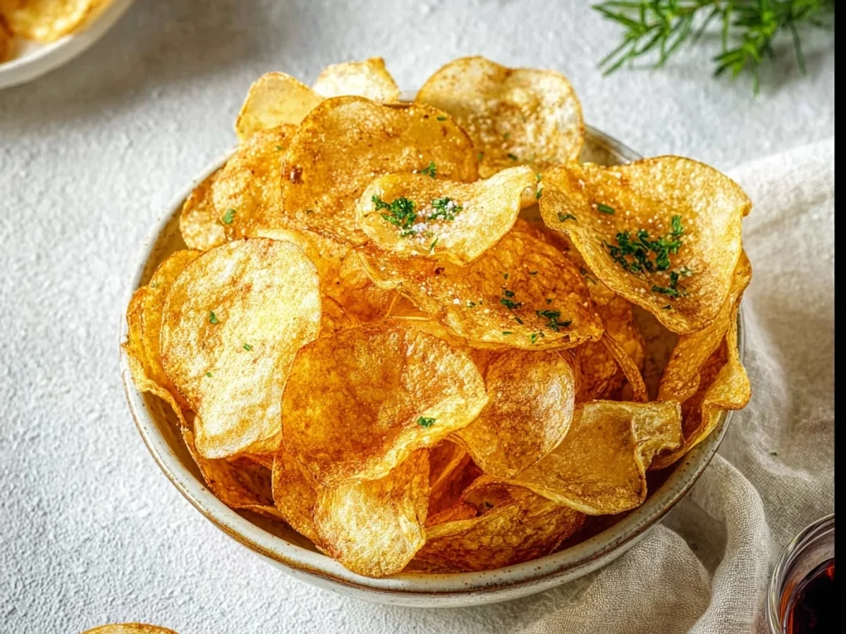 Crispy Air Fryer Potato Chips: Simple Homemade Snack - Image 2