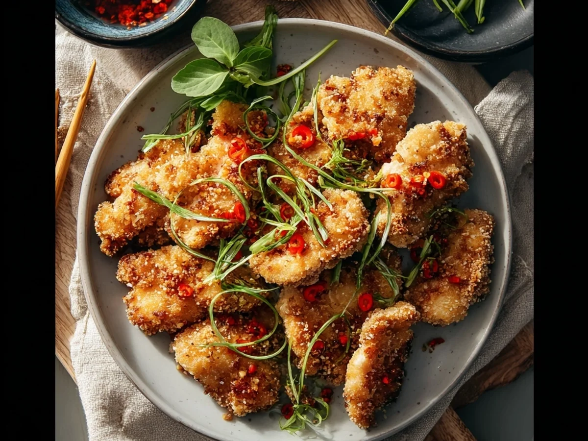 Crispy Air Fryer Salt and Pepper Chicken for Weeknights - Image 1
