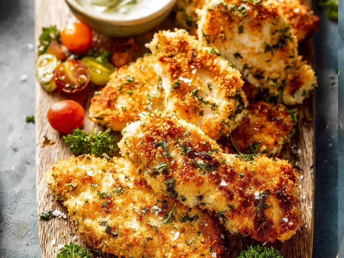 Crispy Baked Ranch Chicken Recipe - Easy & Delicious - Image 1