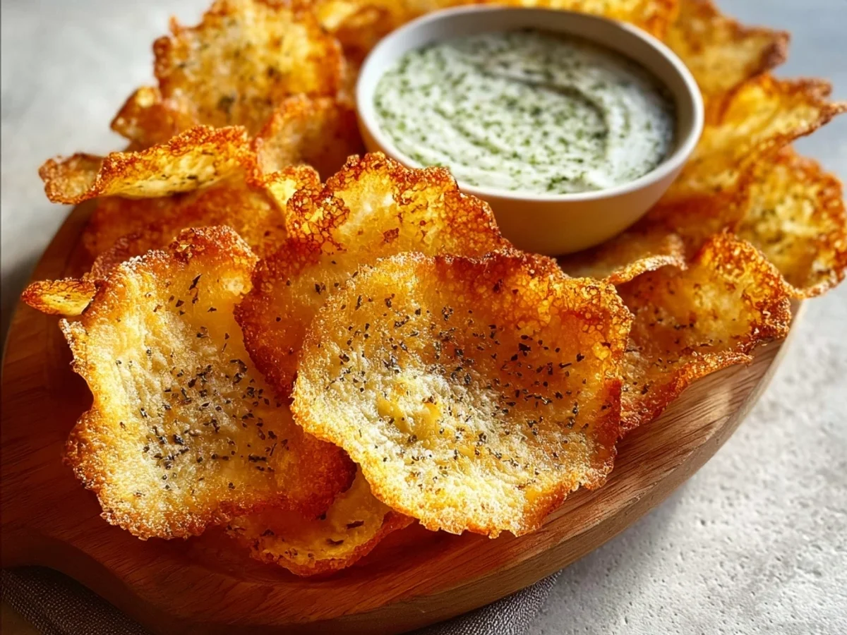 Crispy Cottage Cheese Chips: Snack Time Reinvented - Image 1