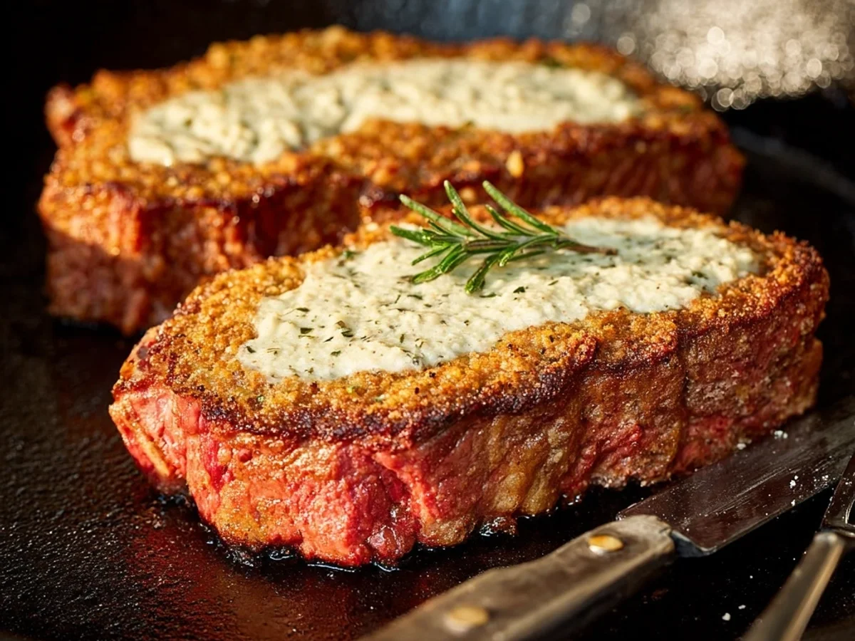 Crispy Parmesan Crusted Steak: My Weeknight Favorite - Image 1