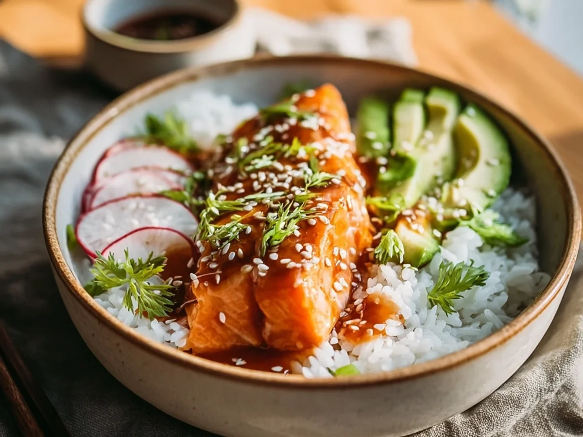 Crispy Salmon and Rice Bowl: Easy Weeknight Flavor - Image 2