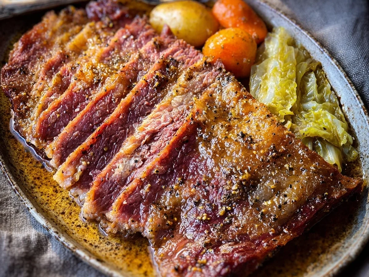 Crispy Slow Cooker Corned Beef: Tender & Flavorful - Image 2