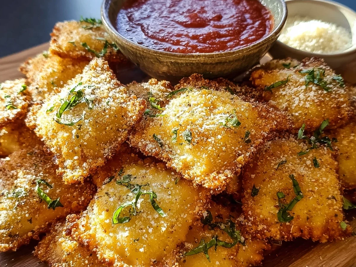 Crispy Toasted Ravioli: Air Fryer & Oven Magic - Image 1