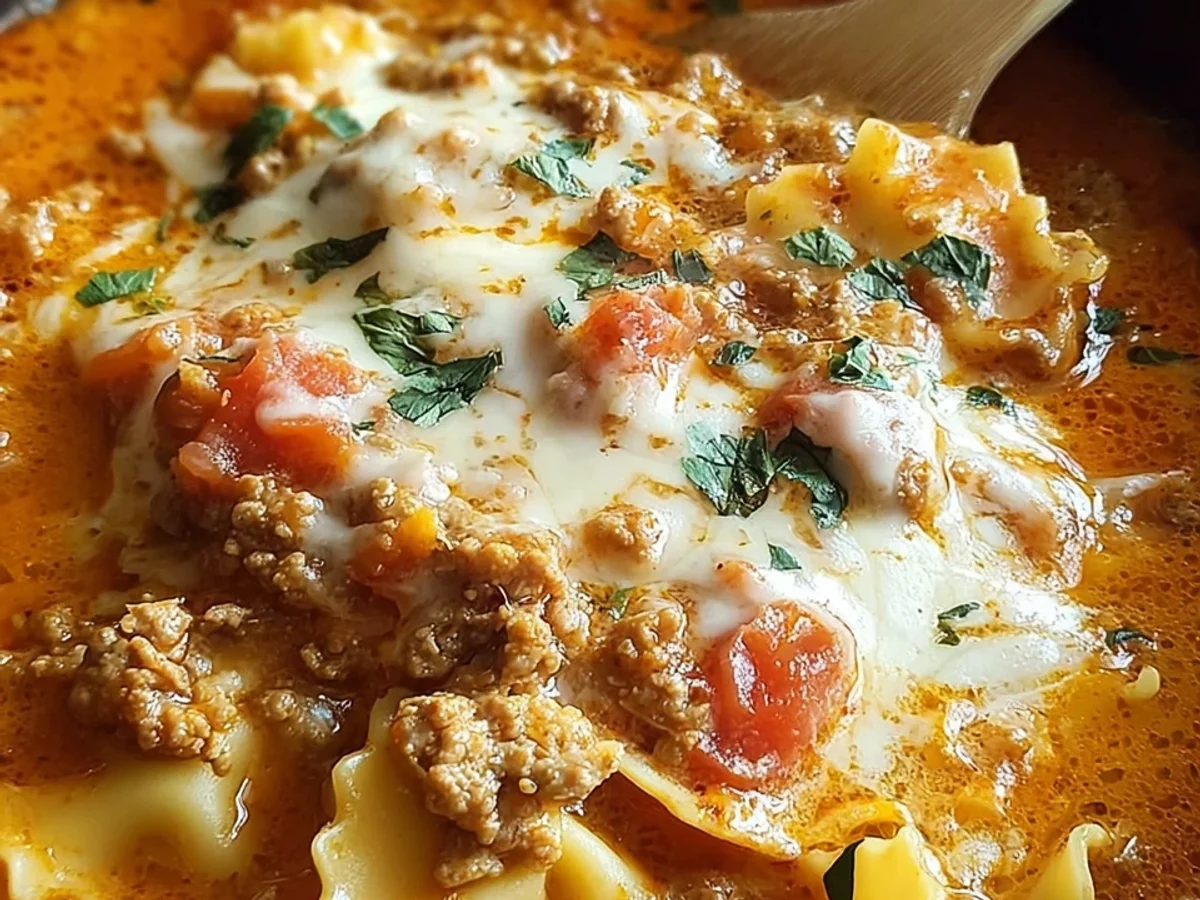 Crock Pot Lasagna Soup: Easy Weeknight Comfort - Image 1