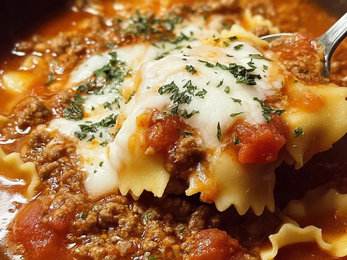 Crock Pot Lasagna Soup: Easy Weeknight Comfort - Image 2