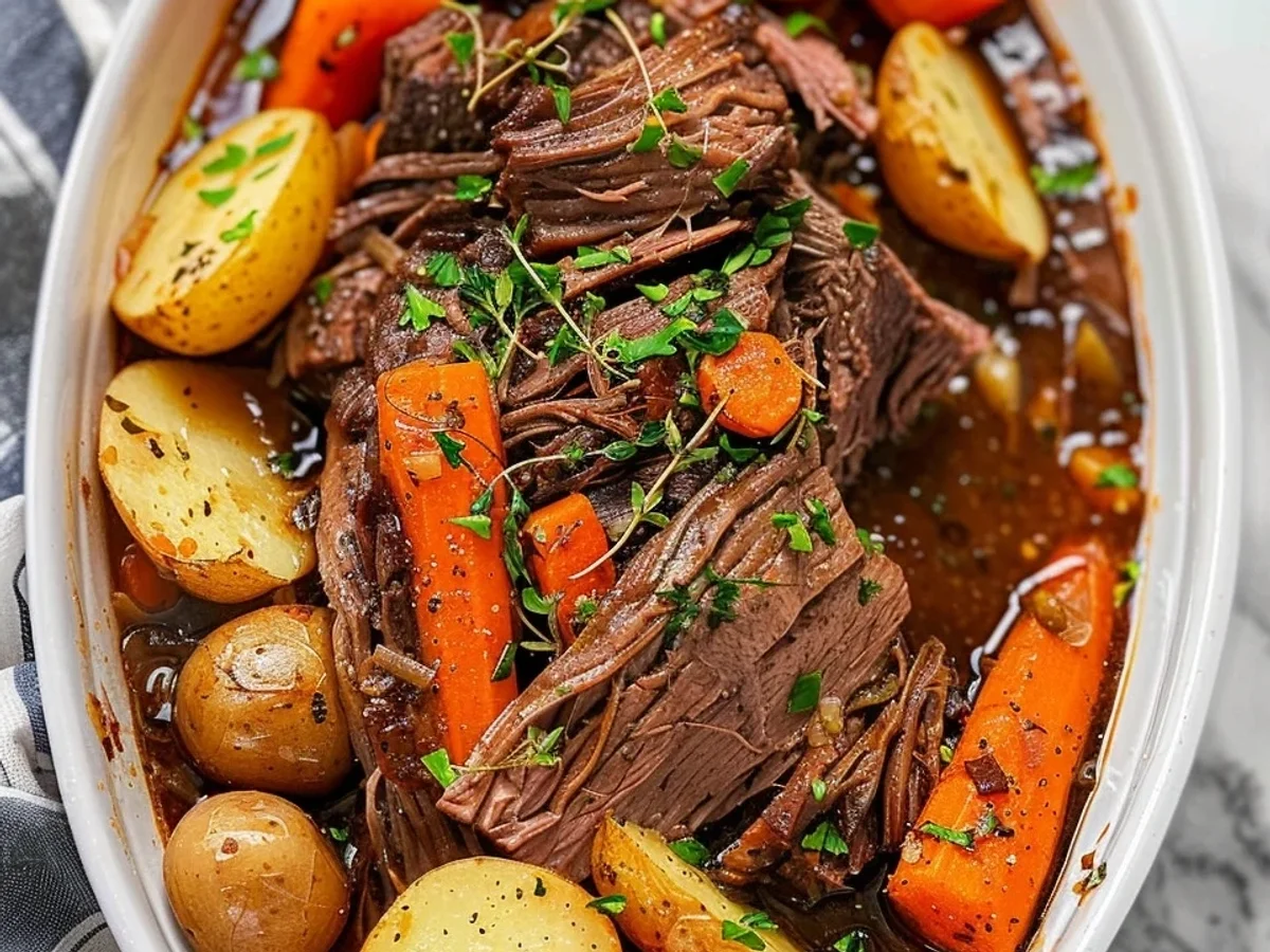 Crock Pot Pot Roast: Tender, Juicy Comfort Food - Image 1