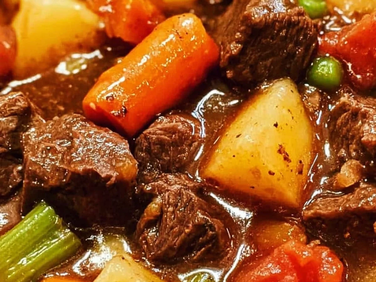 Crockpot Beef Stew: Wholesome Slow Cooker Dinner - Image 1