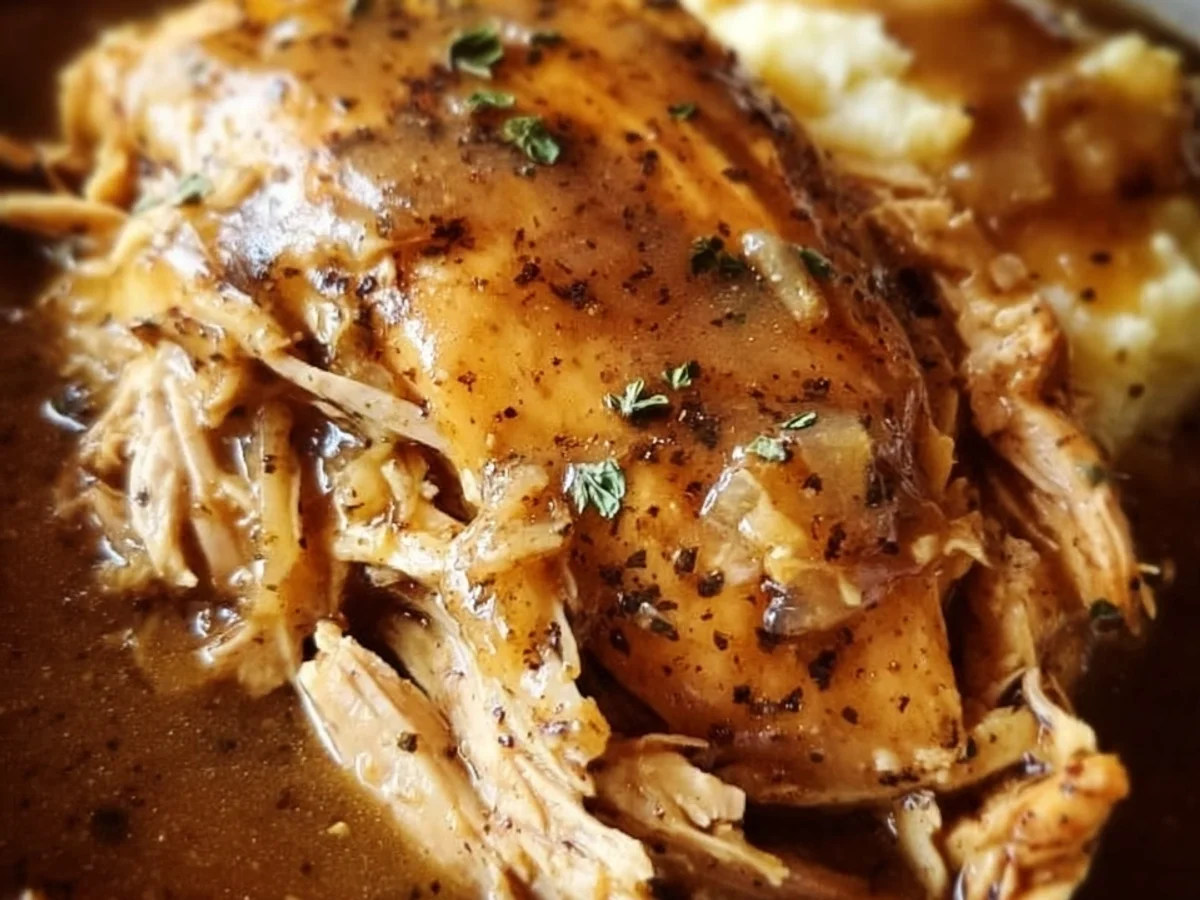 Crockpot Chicken & Gravy: Easy Slow Cooker Dinner - Image 2