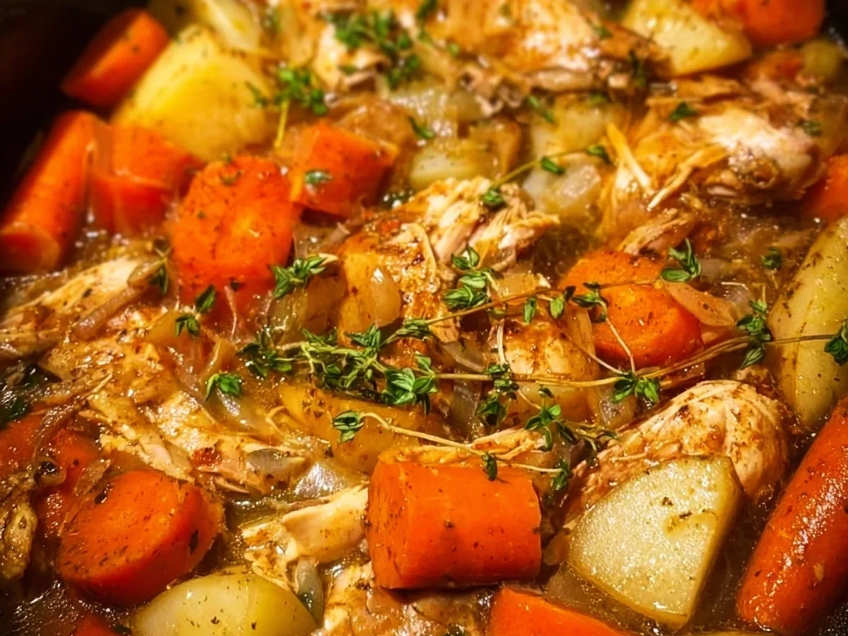Crockpot Chicken Pot Roast: Easy Comfort Food Dinner - Image 2