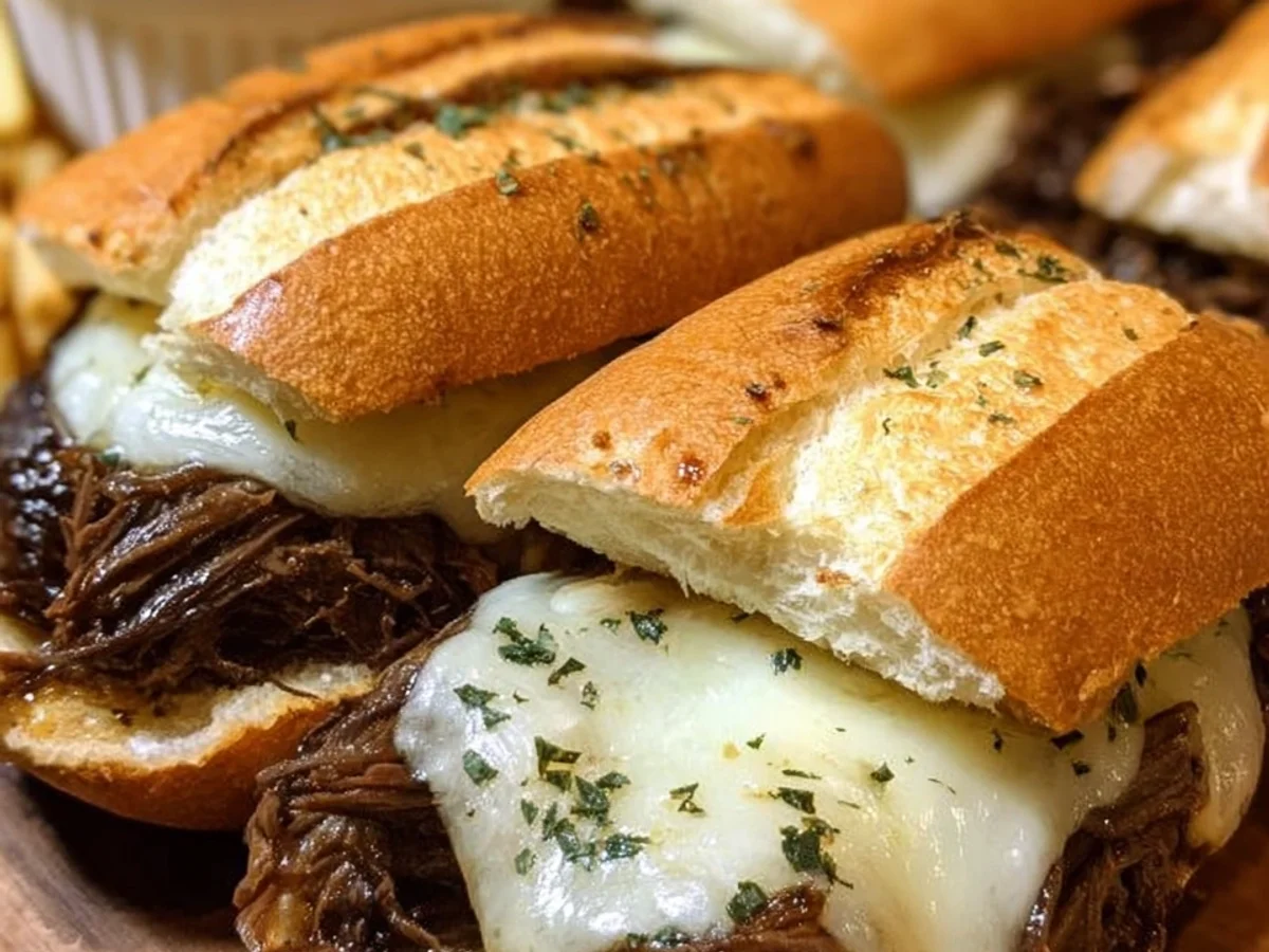 Crockpot French Dip Sandwiches: Easy Slow Cooker - Image 2