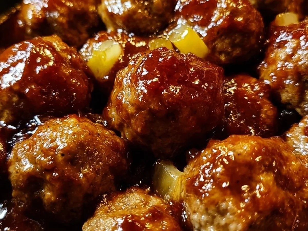 Crockpot Mississippi Meatballs: Tangy & Savory Appetizer - Image 1