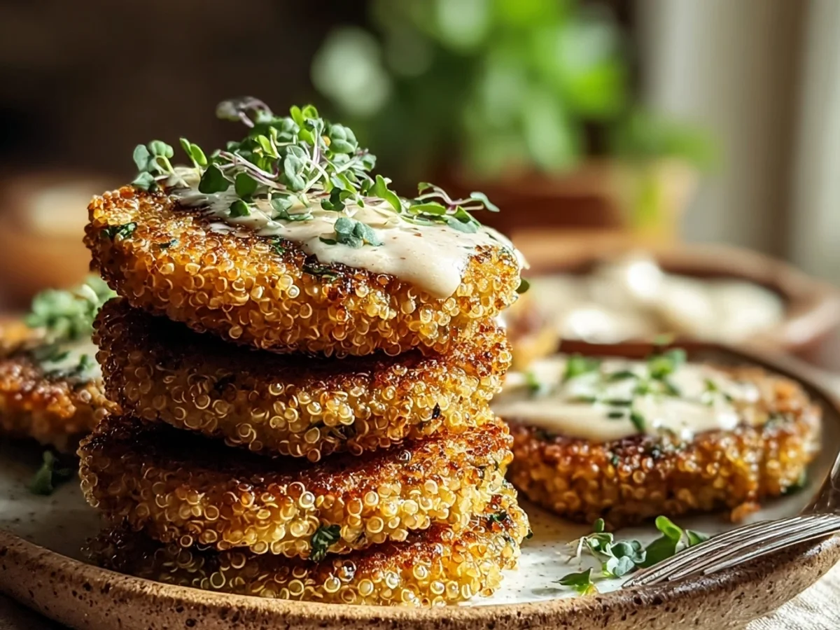 Crunchy Quinoa Veggie Patties: Easy Weeknight Meal - Image 2