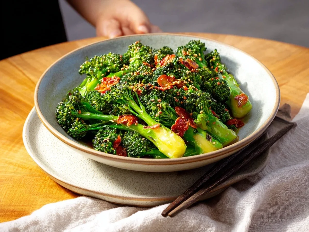 Delicious Asian Broccoli Recipe: Quick, Savory & Crisp - Image 1