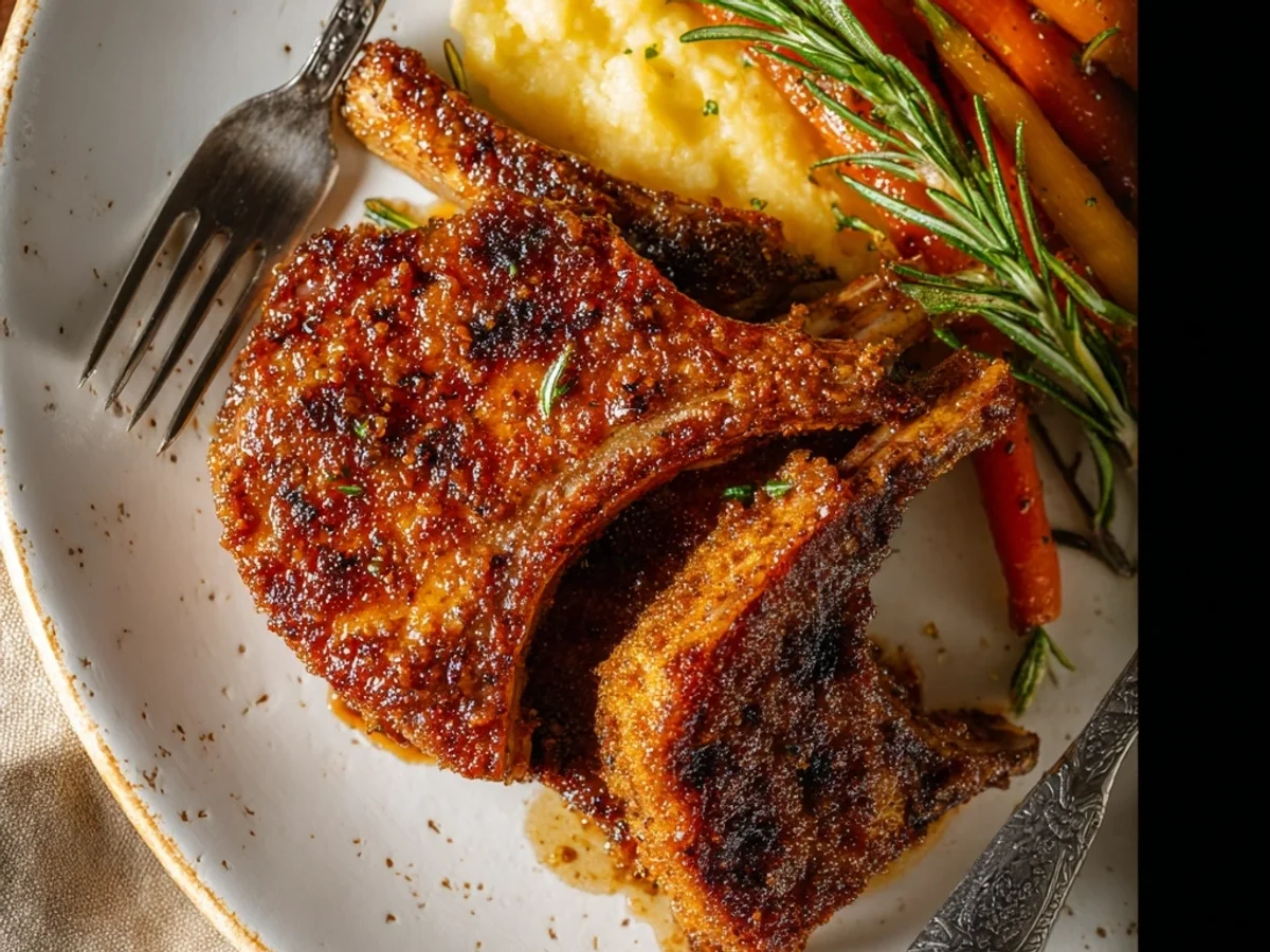 Easy Brown Sugar Lamb Chops: Oven Baked Delight - Image 2