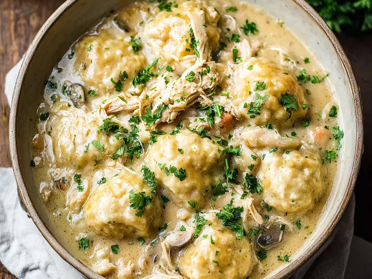 Easy Crockpot Chicken Dumplings: Simple Comfort Food - Image 2