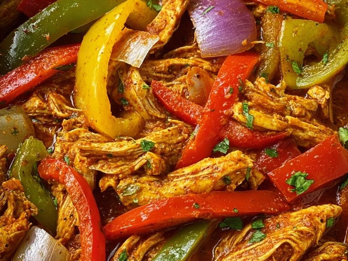 Easy Crockpot Chicken Fajitas Recipe - Image 1
