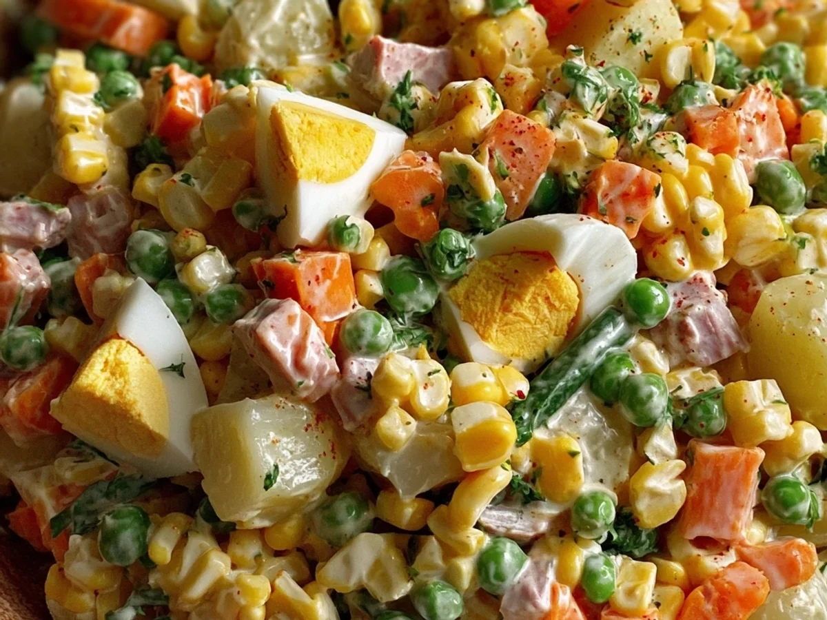 Ensalada Fría Refrescante: Mi Escape Rápido del Calor - Image 1