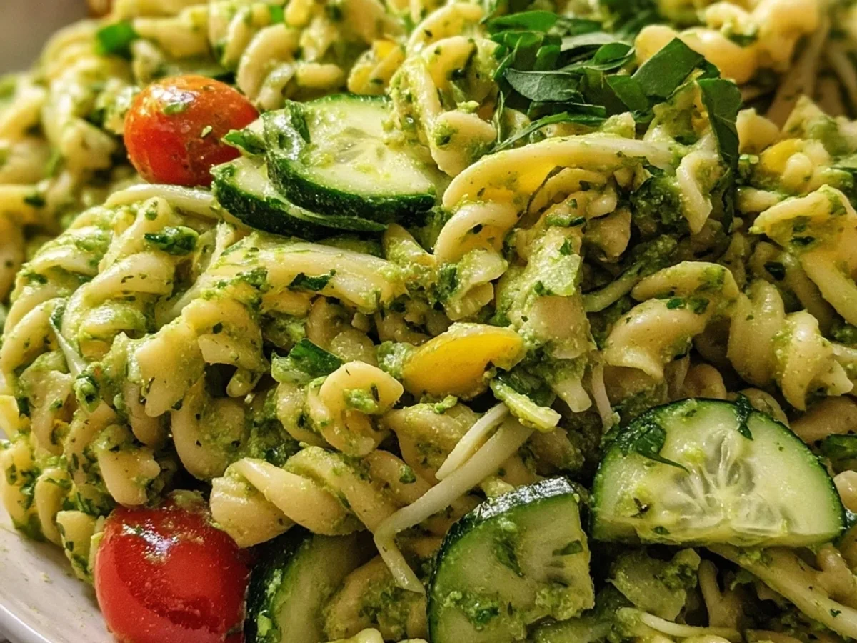 Fresh Green Goddess Pasta Salad in 20 Minutes - Image 1
