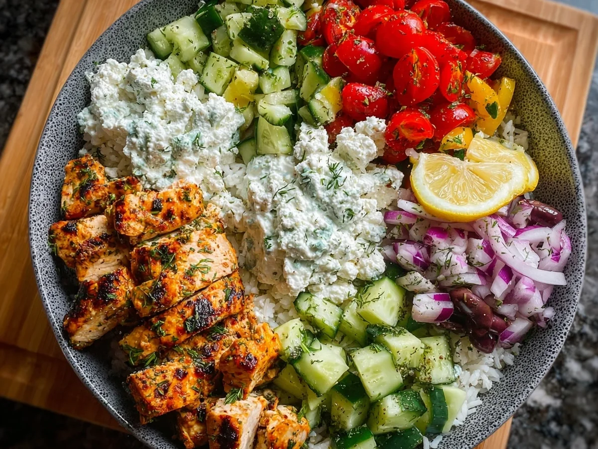 Greek Chicken Bowls for Easy Meal Prep - Image 2