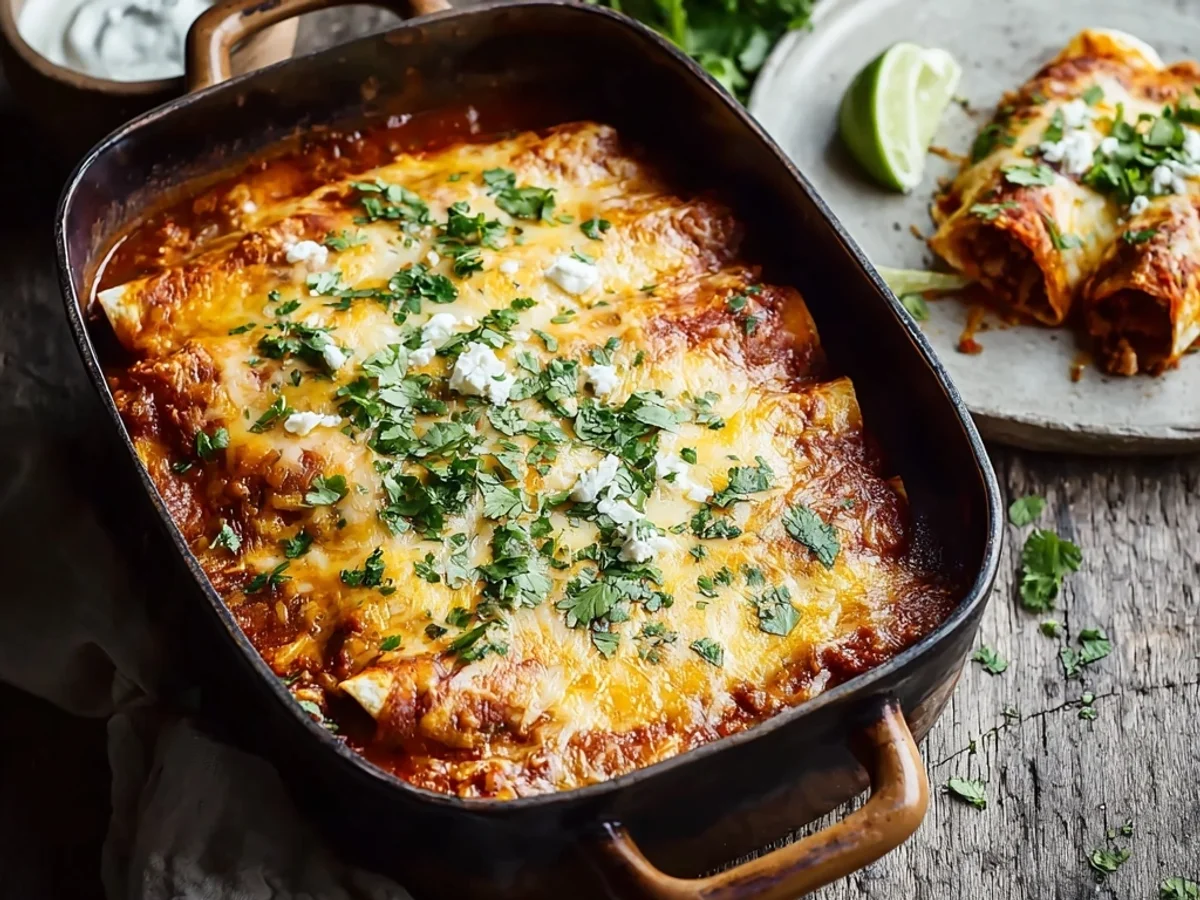 Ground Beef Enchiladas: A Hearty Weeknight Meal - Image 1