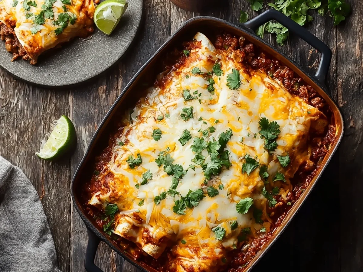 Ground Beef Enchiladas: A Hearty Weeknight Meal - Image 2
