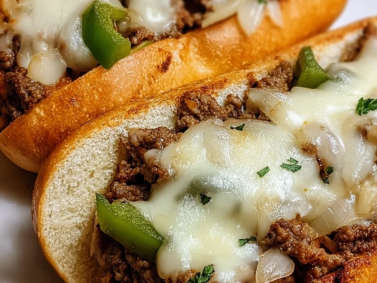 Hearty Ground Beef Philly Cheesesteaks Recipe - Image 2