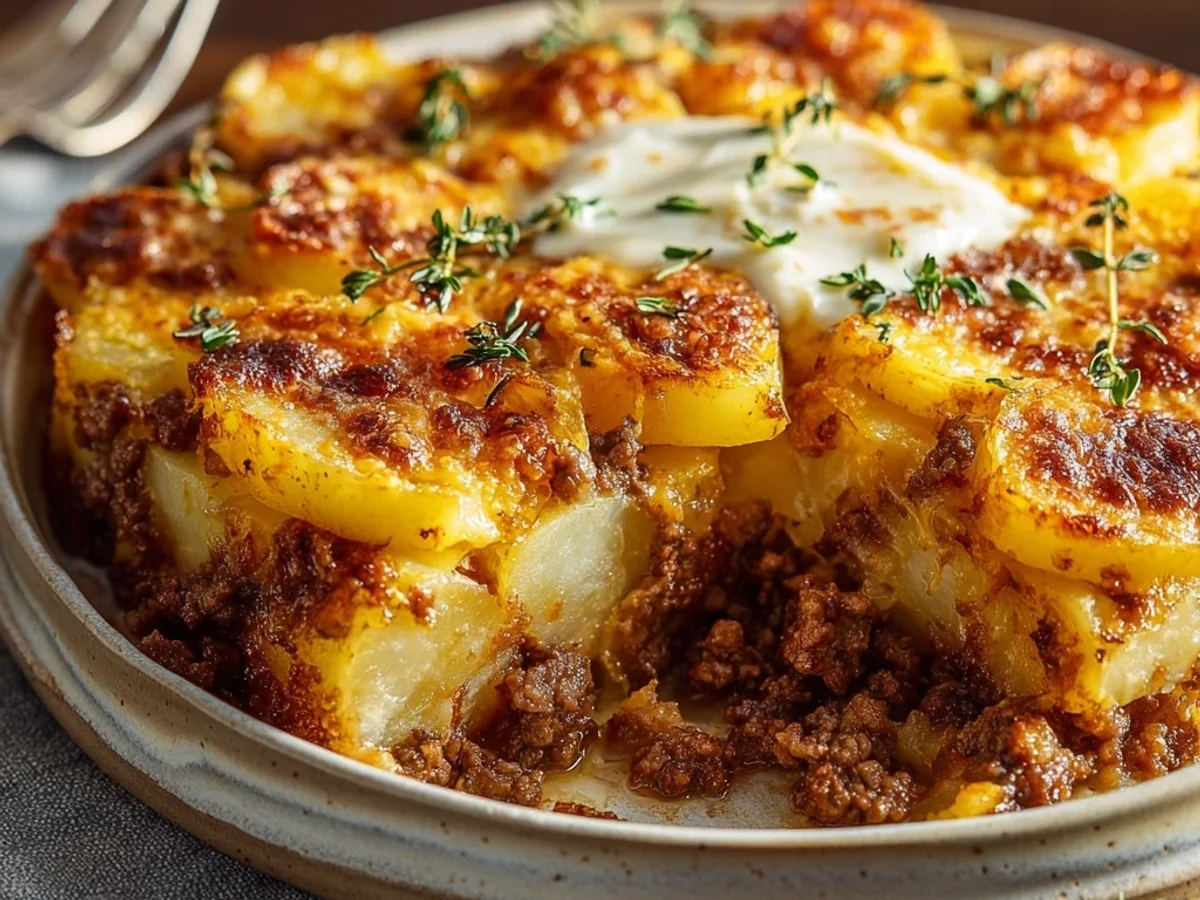 Hearty Ground Beef Potatoes Casserole: Family Dinner Win - Image 2