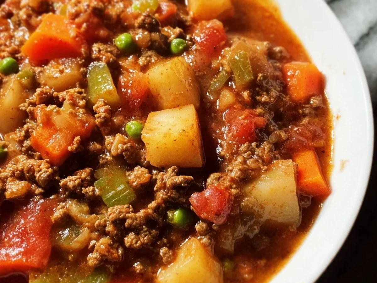 Hearty Hamburger Stew: A Simple Family Meal - Image 1
