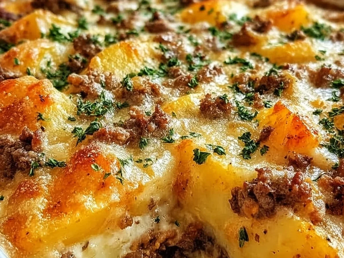 Hearty Hobo Casserole with Beef and Potatoes - Image 2